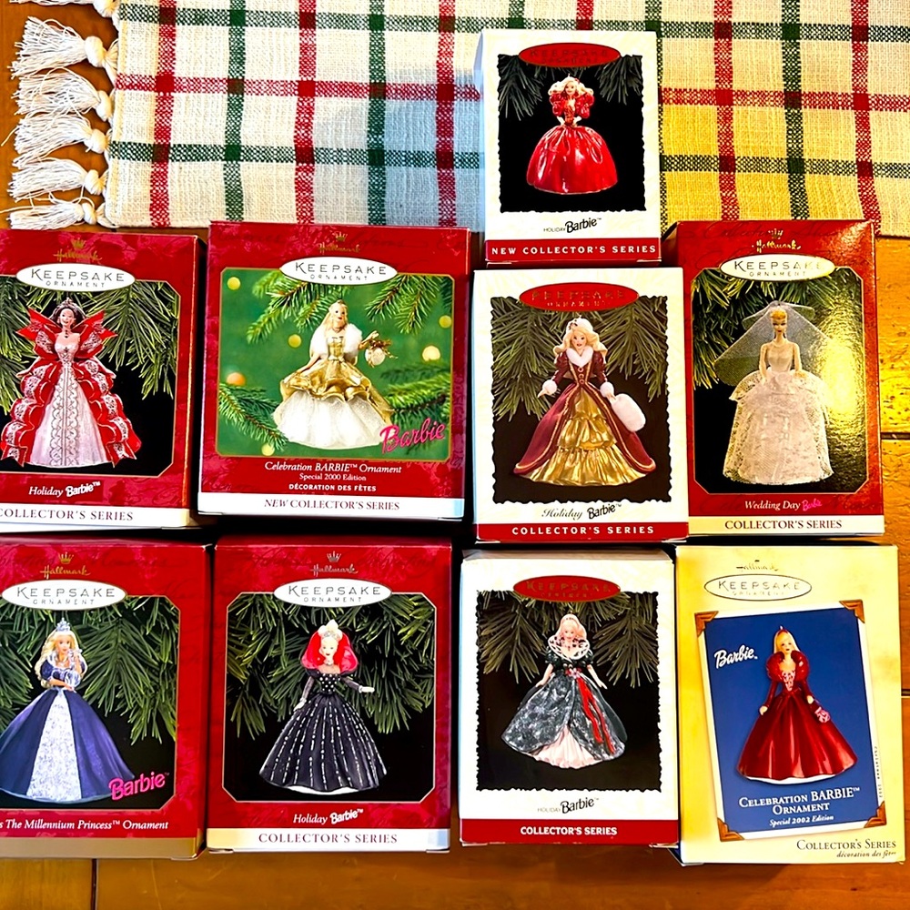 Hallmark Collector’s Series Barbie Ornaments
